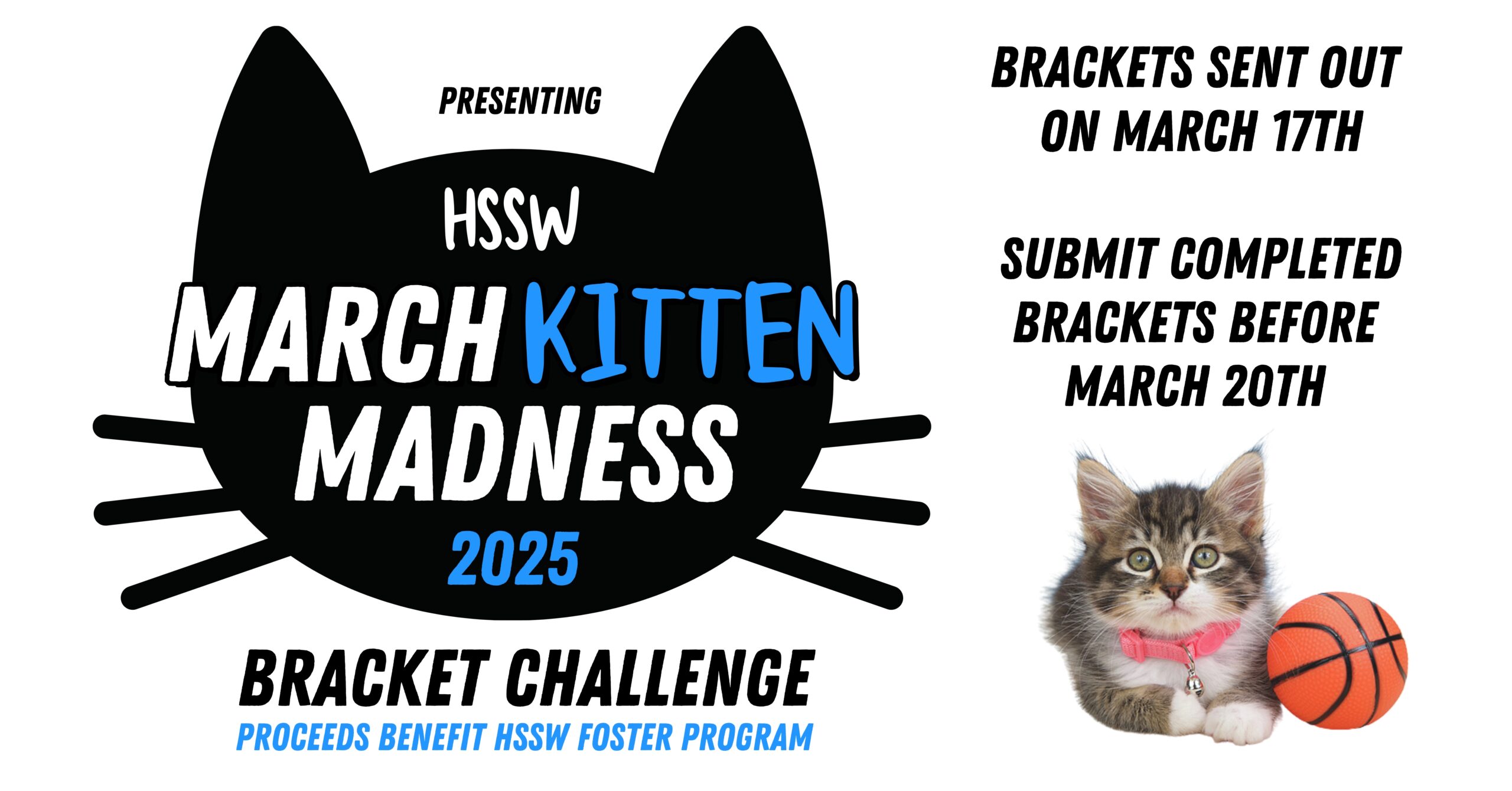 2025 March Kitten Madness Banner
